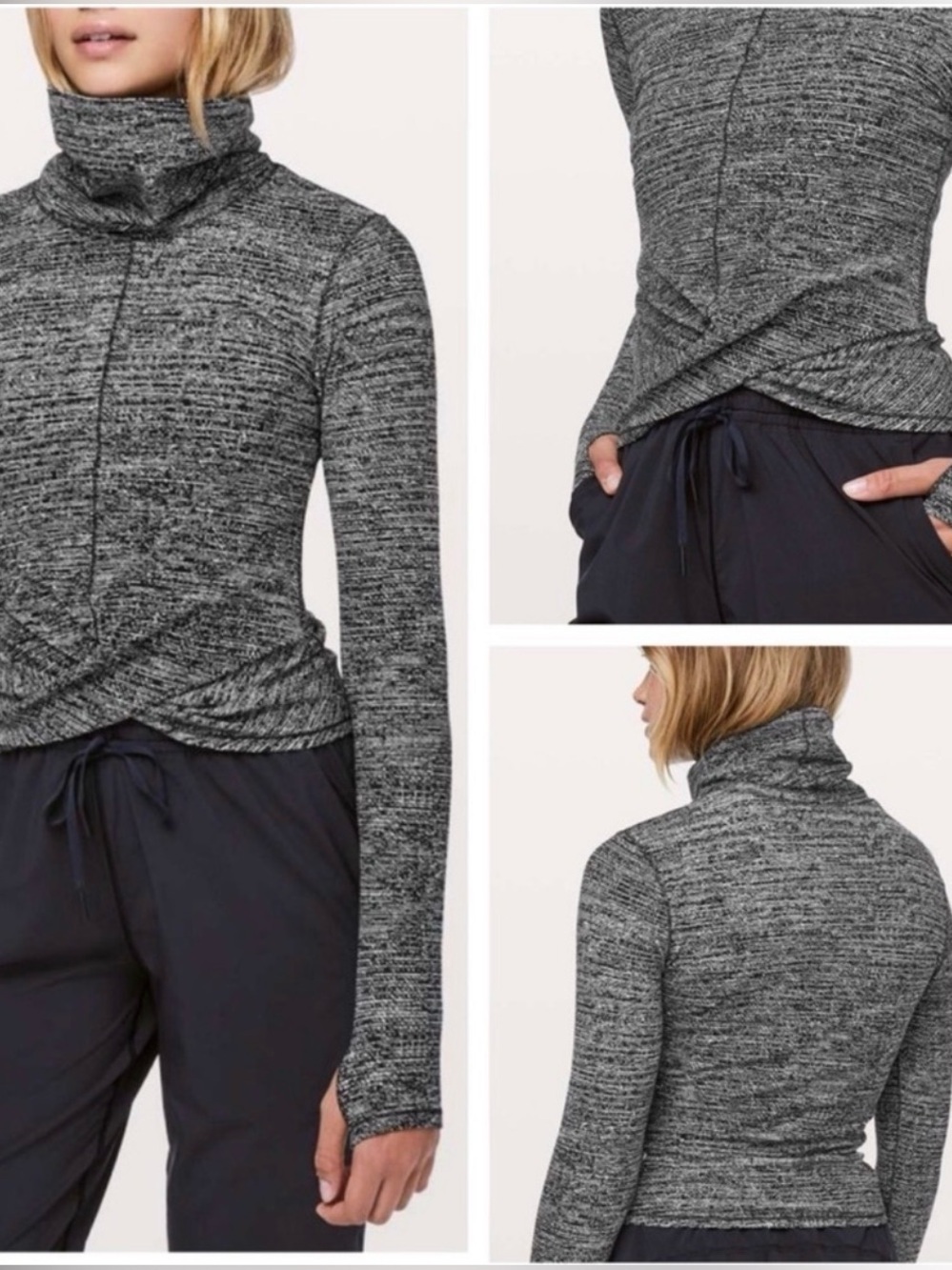 Lululemon Melodic Movement Long Sleeve Sz 4